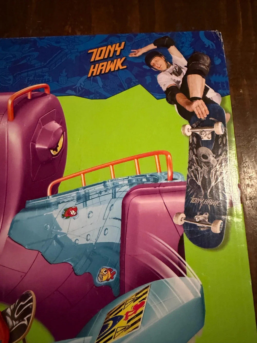 Tony Hawk Hot Wheels Octopark Skate Set - Pink 30”